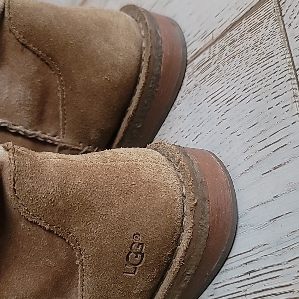 UGG Daphne Shearling lined Suede Boots size womens 8 - Picture 5 of 10